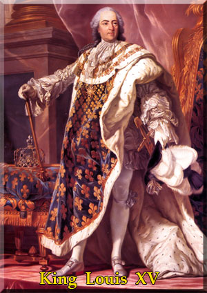 King Louis XV